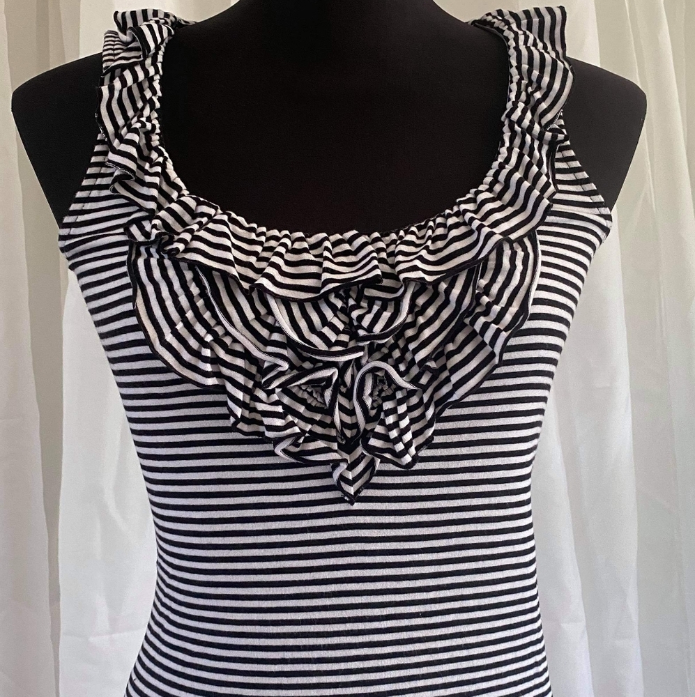 Ruffled tank